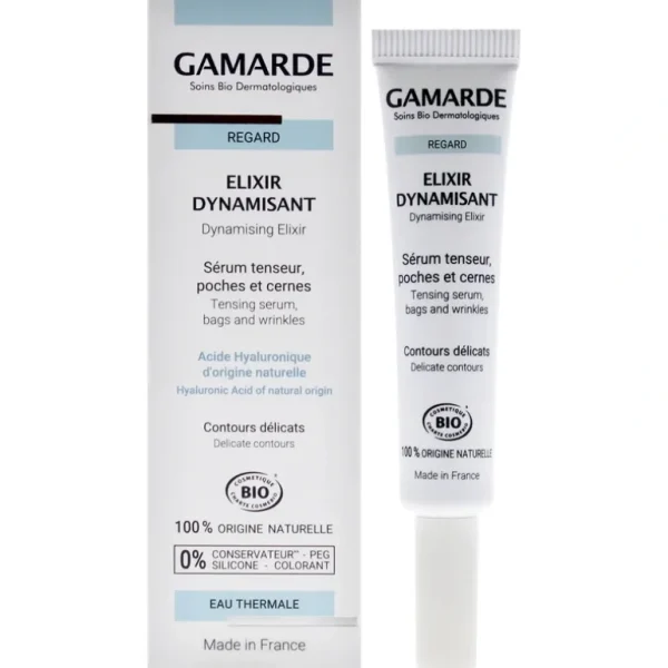 Flash Sale Dynamising Elixir Tensing Serum by Gamarde for Women - 0.33 oz Serum - GlowEssence Care - Embrace the Essence of Radiance with Premium Skincare Solutions