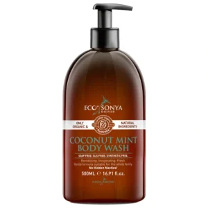 Discount Eco Tan Coconut & Mint Body Wash 500ml - GlowEssence Care - Embrace the Essence of Radiance with Premium Skincare Solutions
