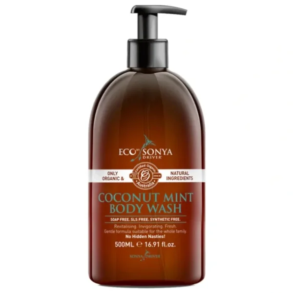 Discount Eco Tan Coconut & Mint Body Wash 500ml - GlowEssence Care - Embrace the Essence of Radiance with Premium Skincare Solutions
