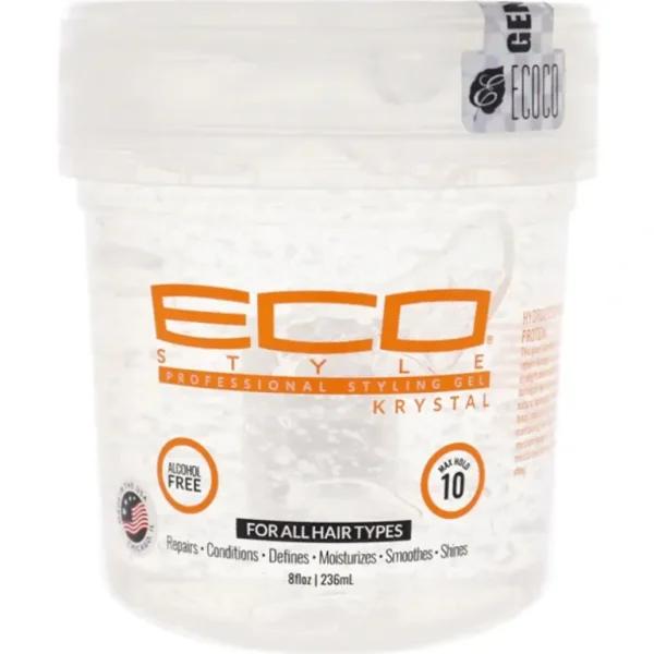Best Ecoco Eco Style Gel - Krystal by Ecoco for Unisex - 8 oz Gel - GlowEssence Care - Embrace the Essence of Radiance with Premium Skincare Solutions