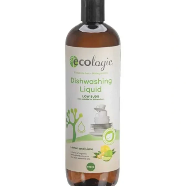 Fashion Ecologic Dishwashing Liquid Lemon & Lime 500ml - GlowEssence Care - Embrace the Essence of Radiance with Premium Skincare Solutions