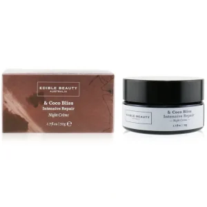 Sale Edible Beauty & Coco Bliss Intensive Repair Night Creme 50g/1.7oz - GlowEssence Care - Embrace the Essence of Radiance with Premium Skincare Solutions