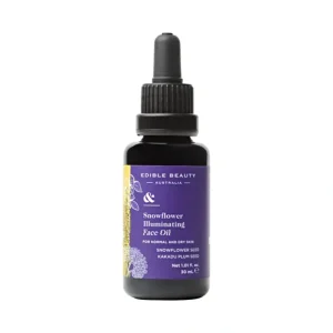 Beauty*Edible Beauty Australia & Snowflower Illuminating Face Oil 30ml - GlowEssence Care - Embrace the Essence of Radiance with Premium Skincare Solutions