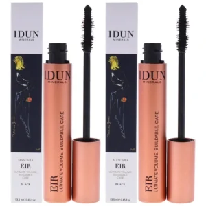 Clearance Eir Mascara - 013 Black by Idun Minerals for Women - 0.45 oz Mascara - Pack of 2 - GlowEssence Care - Embrace the Essence of Radiance with Premium Skincare Solutions