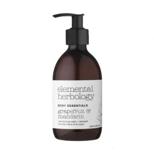 Best Elemental Herbology Grapefruit & Mandarin Body Wash 290ml - GlowEssence Care - Embrace the Essence of Radiance with Premium Skincare Solutions