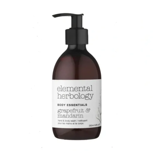 Best Elemental Herbology Grapefruit & Mandarin Body Wash 290ml - GlowEssence Care - Embrace the Essence of Radiance with Premium Skincare Solutions