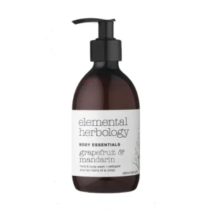 Wash*Elemental Herbology Grapefruit & Mandarin Body Wash 290ml - GlowEssence Care - Embrace the Essence of Radiance with Premium Skincare Solutions