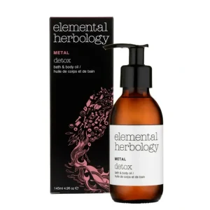 Clearance Elemental Herbology Metal Detox Bath And Body Oil 145ml - GlowEssence Care - Embrace the Essence of Radiance with Premium Skincare Solutions