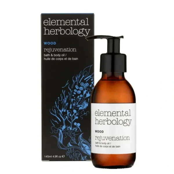 Clearance Elemental Herbology Wood Rejuvenation Bath And Body Oil 145ml - GlowEssence Care - Embrace the Essence of Radiance with Premium Skincare Solutions
