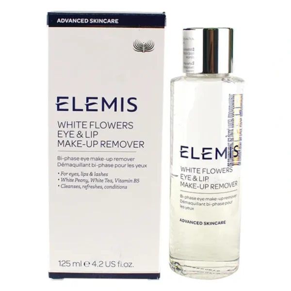 Store Elemis White Flowers Eye & Lip Make-Up Remover 125ml/4.2oz - GlowEssence Care - Embrace the Essence of Radiance with Premium Skincare Solutions