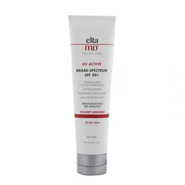 Flash Sale EltaMD UV Active Water-Resistant Full-Body Sunscreen SPF 50 85g/3oz - GlowEssence Care - Embrace the Essence of Radiance with Premium Skincare Solutions