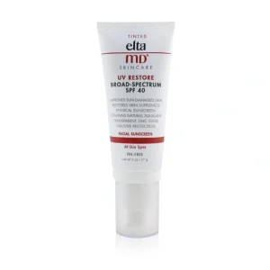 Shop EltaMD UV Restore Physical Facial Sunscreen SPF 40 - Tinted 57g/2oz - GlowEssence Care - Embrace the Essence of Radiance with Premium Skincare Solutions