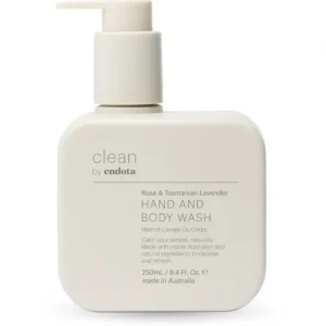 Best Sale endota Rose & Tasmanian Lavender Hand & Body Wash 250ml - GlowEssence Care - Embrace the Essence of Radiance with Premium Skincare Solutions