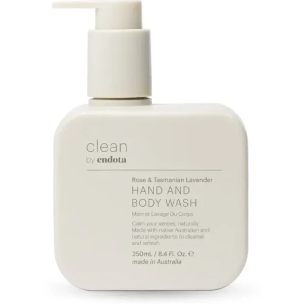 Best Sale endota Rose & Tasmanian Lavender Hand & Body Wash 250ml - GlowEssence Care - Embrace the Essence of Radiance with Premium Skincare Solutions