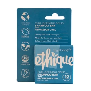 Flash Sale Ethique Bar Shampoo Curl-Defining Professor Curl (For Curly Hair) 15g - GlowEssence Care - Embrace the Essence of Radiance with Premium Skincare Solutions