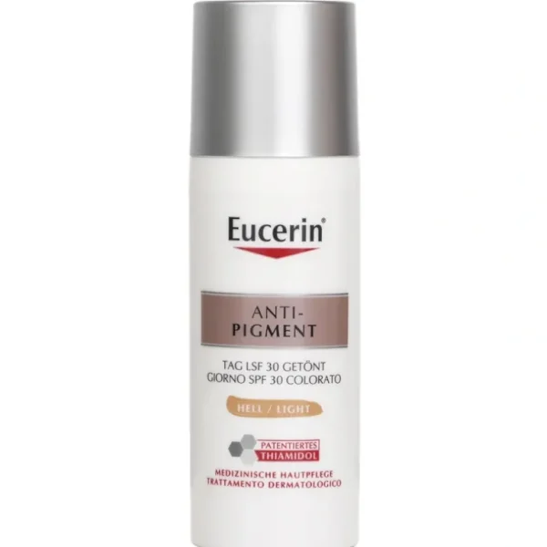 Shop Eucerin Anti Pigment Day Cream SPF 30 (Light Tone) 50ml - GlowEssence Care - Embrace the Essence of Radiance with Premium Skincare Solutions