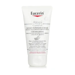 Wash*Eucerin AtopiControl Hand Cream 75ml - GlowEssence Care - Embrace the Essence of Radiance with Premium Skincare Solutions