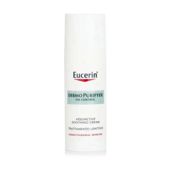Best Eucerin DermoPurifyer Oil Control Adjunctive Soothing Cream 50ml - GlowEssence Care - Embrace the Essence of Radiance with Premium Skincare Solutions