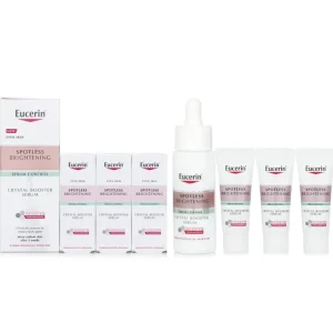 Best Eucerin Spotless Brightening Crystal Booster Serum Set 30ml + 3x7ml - GlowEssence Care - Embrace the Essence of Radiance with Premium Skincare Solutions