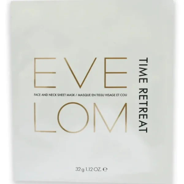 Lip-care*Eve Lom Time Retreat Face and Neck Sheet Mask by Eve Lom for Unisex - 1 Pc Mask - GlowEssence Care - Embrace the Essence of Radiance with Premium Skincare Solutions