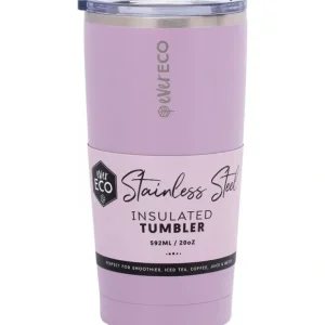 Wash*Ever Eco Insulated Tumbler 592ml - Byron Bay Lilac - GlowEssence Care - Embrace the Essence of Radiance with Premium Skincare Solutions