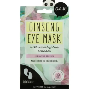 Online Eye Mask - Ginseng and Eucalyptus by Oh K! for Unisex - 1 Pair Mask - GlowEssence Care - Embrace the Essence of Radiance with Premium Skincare Solutions