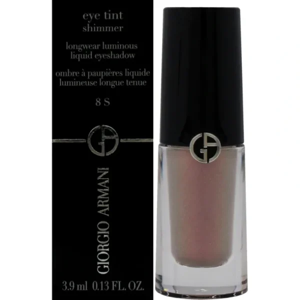 Online Eye Tint Shimmer Liquid Eyeshadow - 8 S Rose by Giorgio Armani for Women - 0.13 oz Eye Shadow - GlowEssence Care - Embrace the Essence of Radiance with Premium Skincare Solutions