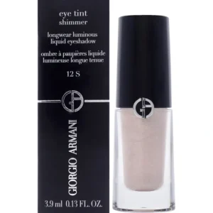 Clearance Eye Tint Shimmer Liquid Eyeshadow - 12 S Shell by Giorgio Armani for Women - 0.13 oz Eye Shadow - GlowEssence Care - Embrace the Essence of Radiance with Premium Skincare Solutions