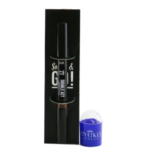 Clearance Eyeko Double Act Shadow Stick With Sharpener - # Dusk & Dawn 2.98g/0.1oz - GlowEssence Care - Embrace the Essence of Radiance with Premium Skincare Solutions