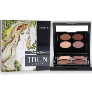 Discount Eyeshadow Palette - 407 Lavendel by Idun Minerals for Women - 4 x 0.03 oz Eye Shadow - GlowEssence Care - Embrace the Essence of Radiance with Premium Skincare Solutions