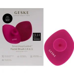 Hot Facial Brush 4 in 1 - Magenta by Geske for Women - 1 Pc Brush - GlowEssence Care - Embrace the Essence of Radiance with Premium Skincare Solutions