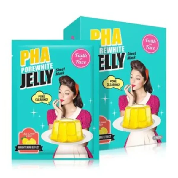 Store Faith In Face PHA POREWHITE JELLY SHEET MASK (7PCS) 7PCS - GlowEssence Care - Embrace the Essence of Radiance with Premium Skincare Solutions