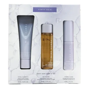 Cheap Fenty Beauty by Rihanna FENTY SKIN Start'R Set: Total Cleans'R 45ml + Fat Water 50ml + Hydra Vizor 30ml 3pcs - GlowEssence Care - Embrace the Essence of Radiance with Premium Skincare Solutions