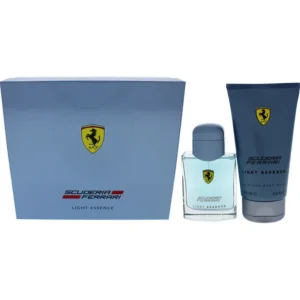 Fashion Ferrari Ferrari Light Essence by Ferrari for Men - 2 Pc Gift Set 2.5oz EDT Spray, 5.0oz Hair and Body Wash - GlowEssence Care - Embrace the Essence of Radiance with Premium Skincare Solutions