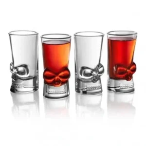 Flash Sale Final Touch Brain Freeze Skull Shot Glass 44ml (Set of 4) Fixed Size - GlowEssence Care - Embrace the Essence of Radiance with Premium Skincare Solutions