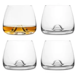 Best Sale Final Touch Lead-Free Crystal Whiskey Glass 300ml (Set of 4) Fixed Size - GlowEssence Care - Embrace the Essence of Radiance with Premium Skincare Solutions