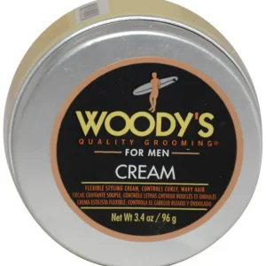 Best Flexible Styling Cream by Woodys for Men - 3.4 oz Cream - GlowEssence Care - Embrace the Essence of Radiance with Premium Skincare Solutions
