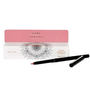 Hot Flora Remedia Lip Pen Pink (Rhodonite Flattering Pink with Mint Oil) 0.25g - GlowEssence Care - Embrace the Essence of Radiance with Premium Skincare Solutions