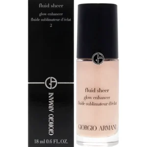 Best Sale Fluid Sheer Glow Enhancer - 02 Champagne by Giorgio Armani for Women - 0.6 oz Makeup - GlowEssence Care - Embrace the Essence of Radiance with Premium Skincare Solutions