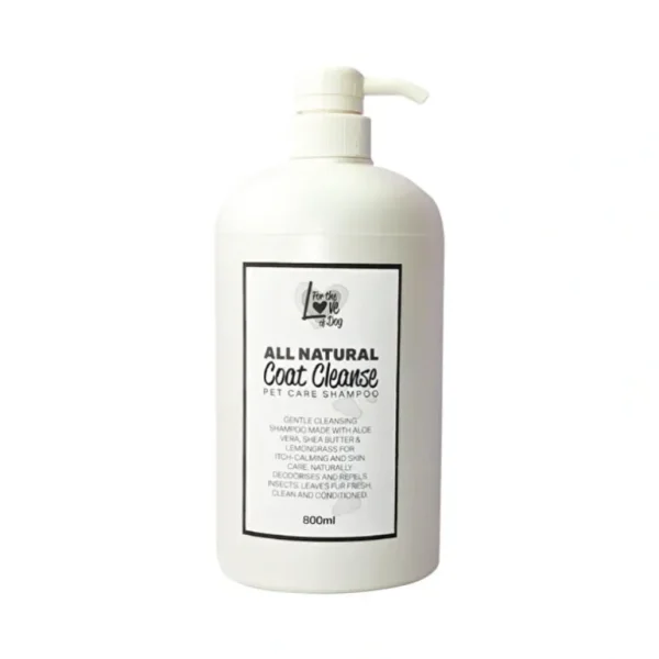 Best For The Love Of Dog All Natural Coat Cleanse (Pet Care Shampoo) 800ml - GlowEssence Care - Embrace the Essence of Radiance with Premium Skincare Solutions