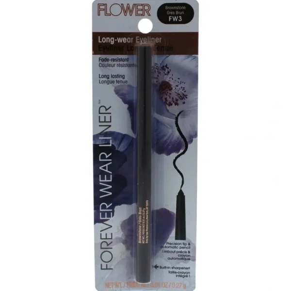 Sale Forever Wear Liner Long-Wear Eyeliner - FW3 Brownstone by Flower Beauty for Women - 0.01 oz Eyeliner - GlowEssence Care - Embrace the Essence of Radiance with Premium Skincare Solutions