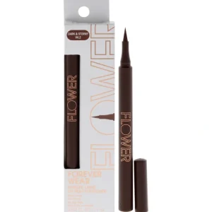 Hot Forever Wear Winged Liner - WL2 Dark and Stormy by Flower Beauty for Women - 0.037 oz Eyeliner - GlowEssence Care - Embrace the Essence of Radiance with Premium Skincare Solutions