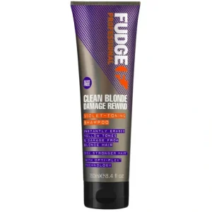 Wash*Fudge Clean Blonde Damage Rewind Violet Toning Shampoo 250ml - GlowEssence Care - Embrace the Essence of Radiance with Premium Skincare Solutions