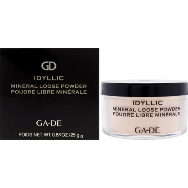 Discount GA-DE Idyllic Mineral Loose Powder - 100 Nude Nude by GA-DE for Women - 0.88 oz Powder - GlowEssence Care - Embrace the Essence of Radiance with Premium Skincare Solutions