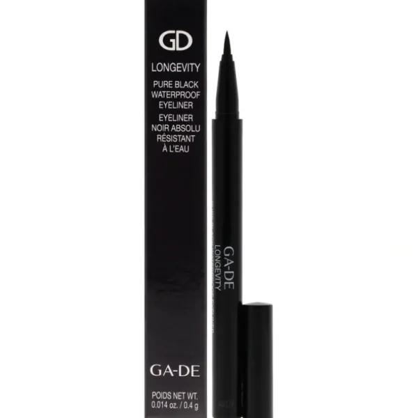 Store GA-DE Longevity Pure Waterproof Eyeliner - Black by GA-DE for Women - 0.01 oz Eyeliner - GlowEssence Care - Embrace the Essence of Radiance with Premium Skincare Solutions