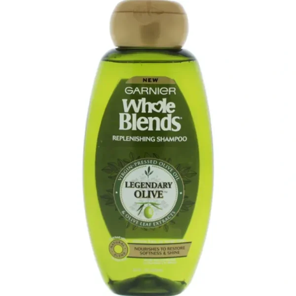 Best Garnier Whole Blends Legendary Olive Replenishing Shampoo by Garnier for Unisex - 22 oz Shampoo - GlowEssence Care - Embrace the Essence of Radiance with Premium Skincare Solutions