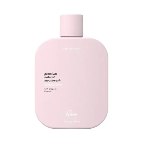 Fashion Gem Premium Natural Mouthwash Coconut Mint (with Propolis & Neem) 500ml - GlowEssence Care - Embrace the Essence of Radiance with Premium Skincare Solutions