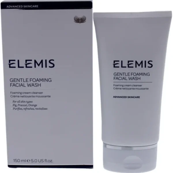 Wash*Gentle Foaming Facial Wash by Elemis for Women - 5 oz Cleanser - GlowEssence Care - Embrace the Essence of Radiance with Premium Skincare Solutions