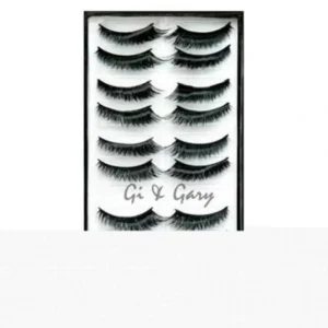 Fashion Gi & Gary Professional Eyelashes(10 pairs) - Dark Angel J3 Black - Fixe - GlowEssence Care - Embrace the Essence of Radiance with Premium Skincare Solutions