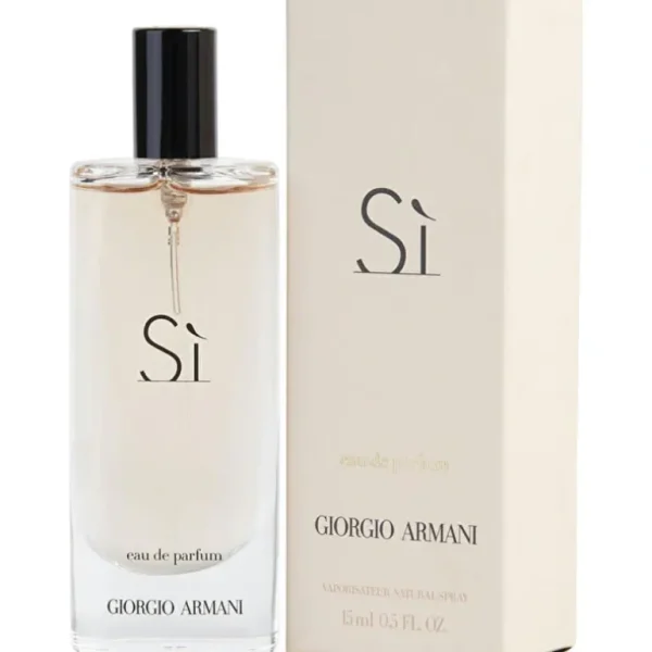 Best Giorgio Armani Armani Si Eau De Parfum Spray 15ml/0.5oz - GlowEssence Care - Embrace the Essence of Radiance with Premium Skincare Solutions